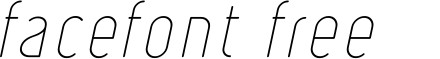 RulerThin-Italic