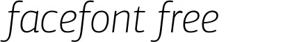 PFCentroSansPro-ThinItalic