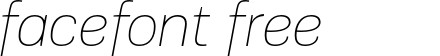 PFEncoreSansPro-ExtraThinItalic