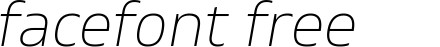 Gilam-ExtraLightItalic