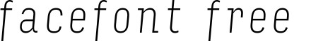 InputSerifCompressed-ThinItalic