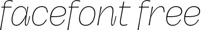 HagridTrial-ThinItalic