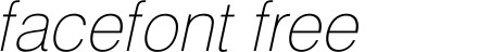 HeliosThinC-Italic