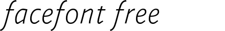 AbsaraSansTF-ThinItalic