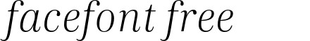 Carmay-ExtralightItalic