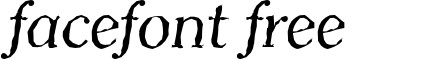 ClearfaceAntiqueItalic