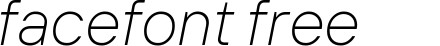 TTInterfaces-ExtraLightItalic