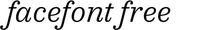 CoFoRobertTrial-RegularItalic